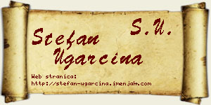 Stefan Ugarčina vizit kartica